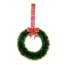 Christmas Wreath For Front Door Creative Snowy Vine Hanging Decorations For Home Office Party Celebrations