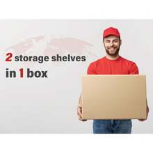 Set Of 2 Storage Shelves 5 Tier Garage Shelving Heavy Duty Metal Shelving 2000LBS Garage Shelves Adjustable Metal Shelf For Kitchen Warehouse Pantry Closet, 27.6" W X 11.8" D X 60" H - màu đen - Xem 9