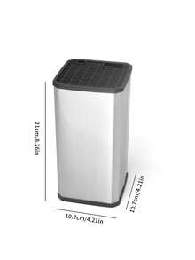 1 件多功能厨房刀架 - 銀色 - 查看 3