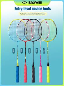 ALPSPORT POWER Composite Carbon Fiber 3U Badminton Racket <26lbs, Professional Attack Racket, Suitable For Beginners' Play - Multicolor - View 10