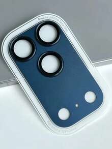 全覆盖镜头保护壳适用于 17 Pro Max/17 Pro，金属 + 钢化玻璃保护壳适用于 17 Pro (2025) 适用于日常防护、办公室、家用手机摄像头盖防水防震防摔防刮 - 深藍色 - 查看 14