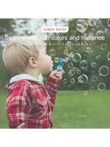 Bubble Solution Children's Toy Multicolored Bubble Concentrate Bubble Solution, The Ideal Gift For Thanksgiving And Halloween. - 藍色2pcs - 查看 6