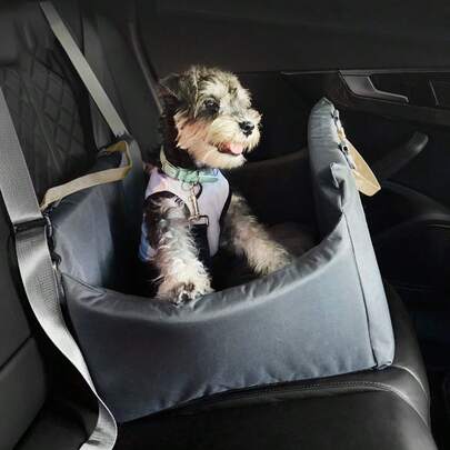Cama para mascotas para coche, cojín para asiento de coche, cojín para asiento de viaje al aire libre, cama para perros de las hileras delantera y trasera