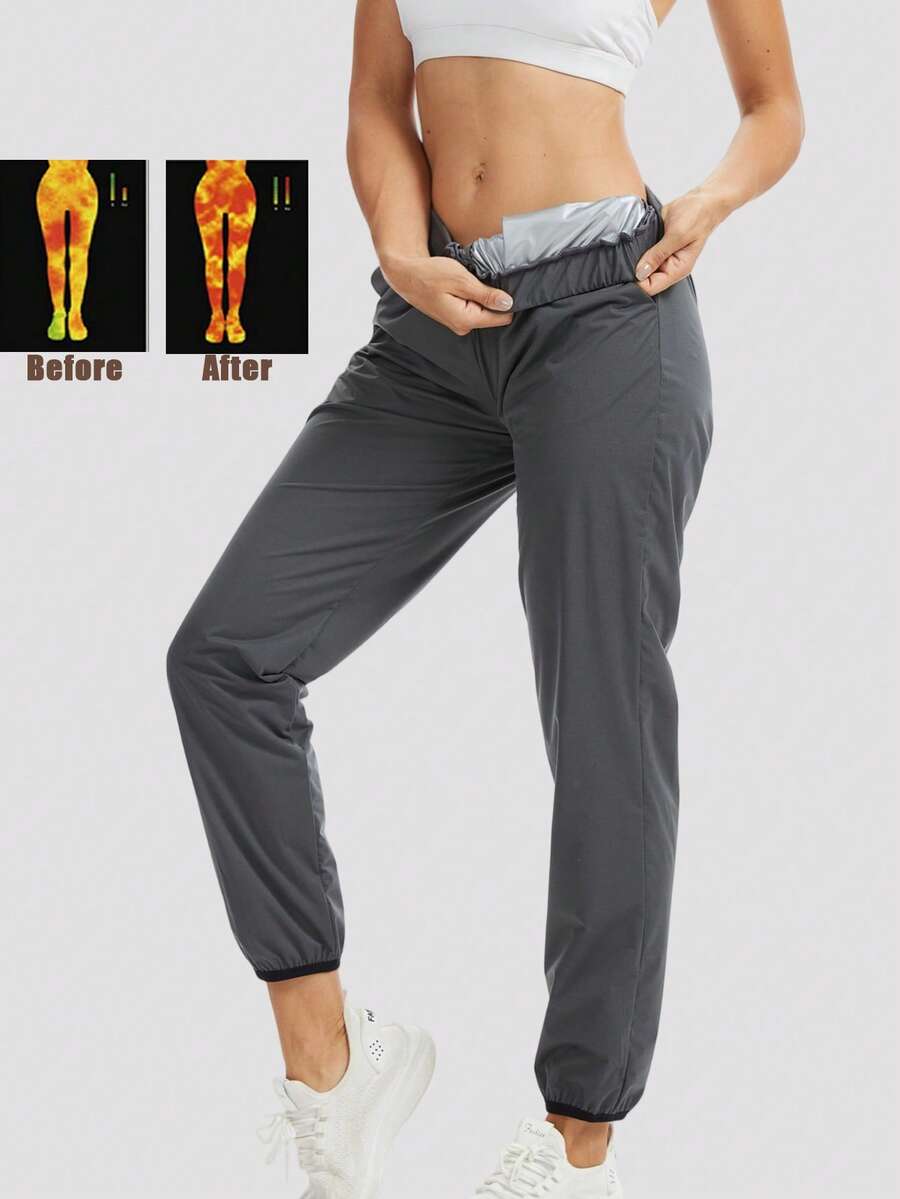 1 件套女士桑拿服汗蒸塑身裤减肥桑拿裤运动健身运动