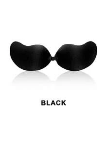2/1 Pair Push Up Strapless Self-Adhesive Low Cut Bra Invisible Backless Adhesive Bra - Multicolor - View 7