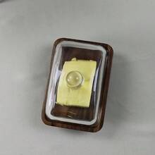 Vintage Acacia Wood Butter Dish - Perfect For Wedding Cakes, Snacks & Fruit | Ideal Kitchen & Restaurant Accessory