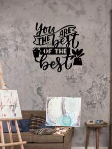 Elegante Metall-Wandkunst - 1 Stück Eisen Handwerksdekor, Metall-Wandkunst Dekoration, perfekt für Raumdekor