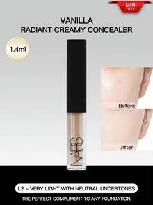 Nars RADIANT CREAMY CONCEALER VANILLA 1.4ml [UKURAN MINI] - 1,4ml-Vanilla pink - View 1