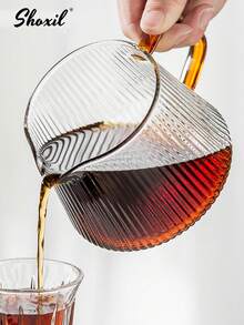 shoxil 8pcs Camping Coffee Set, Drip Coffee Maker Kit, Hand Drip Coffee Maker Set With Portable Case, Including Dripper, Coffee Pot, Filters And Coffee Spoon - Black - View 10