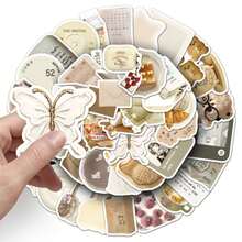 50pcs Kpop Stickers, Cute & Aesthetic, Suitable For Coffee, Decoration, Cartoon Style, Waterproof Vinyl Material, Applicable To Water Bottles, Computers, Laptops, Phones, Luggage, Notebooks, Refrigerators, Etc. - Multicolor - View 6