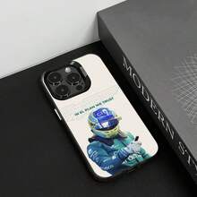 1PC F1 Racing 14 Fernando A-Alonso Phone Case Phone Case IMD Color Silver Shell Covercompatible With  16 15 14 13 12 11 Pro Max Plus,Covercompatible With  17 Case,  17 Pro Case,  17 Pro Max Case - Z8 - View 7
