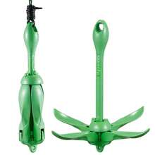 Kayak Anchor Kit, 3.5 Lb Paddle Board Anchor Kit With 26.2 Ft/8 M Rope And Buoy, Folding Small Boat Anchor With Storage Bag And Snap Hook, Kayak Accessories For Kayaks, Small Boats, Canoes - Default - View 7