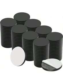 Easy Peel 0.8 Inch Magnetic Dots - Peelable And Reusable Magnetic Dots, Flexible Magnets For Photos, Crafts Etc. - Durable, Easy To Use Paper Sheets - Versatile And Durable - Made Of Rubber