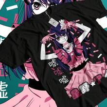Oshi No Ko T-Shirt Ai Hoshino Waifu Girl Call Of The Night Anime Shirt All Size - Như đã trình bày - Xem 7