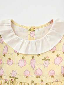 Balabala Conjunto de 2 Peças Vestido Meninas 2025 Outono Novo Conjunto Fofo