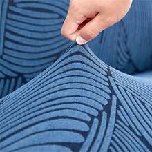 1件装提花喇叭裙摆沙发套，防尘，适用于客厅、卧室、扶手椅，弹力格纹转角沙发套，防尘沙发套，1/2/3/4座组合沙发套 - 1座：适合沙发长度90-110厘米（35-43英寸）/ 2座：适合沙发长度140-160厘米（55-62英寸）/ 3座：适合沙发长度180-200厘米（70-78英寸）/ 4座：适合沙发长度220-260厘米（86-102英寸）