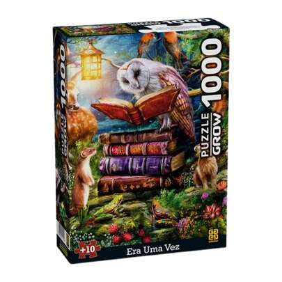  Quebra-Cabeça Era Uma Vez Grow 1000 Peças Infantil Adulto