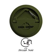 重型磁性露营挂钩 - 磁性吸盘，耐用 ABS 和不锈钢，灯座 - 适用于露营帐篷灯、露营灯，无需钻孔磁性吸盘 - 彩色 - 查看 11