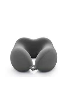 【2025热卖新款】U型记忆棉颈枕带收纳盒 便携式旅行午睡枕 慢回弹颈枕 办公室午休神器 飞机旅行颈椎枕 可拆卸机洗 带收纳袋 颈椎支撑旅行必备品 出游配件 度假暑假开学