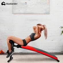 Bluelander Banco Para Ejercicio 63.5 * 48 * 121 cm, Banco de Abdominales Ajustable para Entrenamiento, Banco de Entrenamiento Multifunción para Abdominales para Gimnasio en Casa - 1 - Ver 8