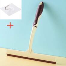 1 件全新家用浴室玻璃刮刀、汽车窗户清洁剂、窗户、地板、瓷砖、墙壁清洁刷、硅胶防滑玻璃刮刀清洁工具、清洁用品 - 彩色 - 查看 19