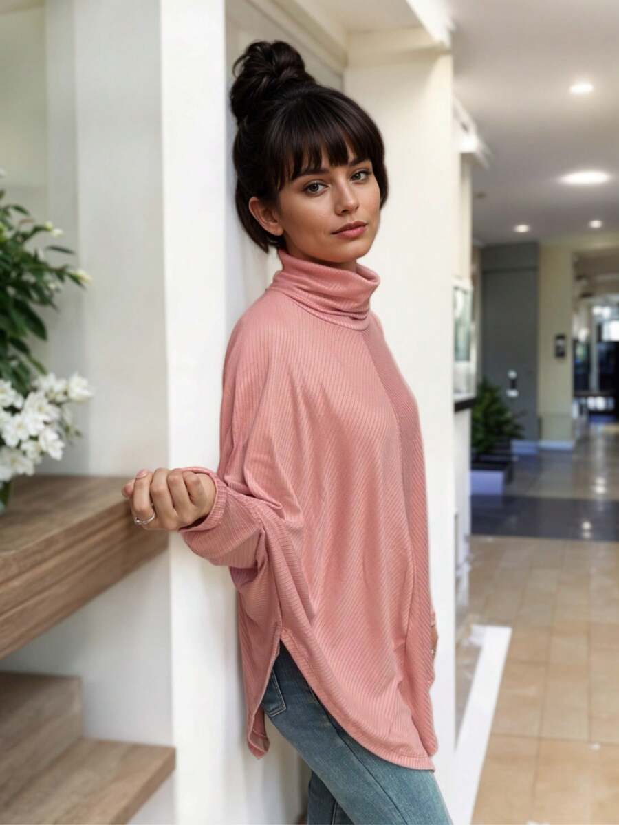 Plus Size Lightweight Cardigans - Rosewood - View 1