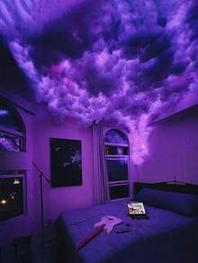 DIY Thunder Cloud Light, 3D Lightning Cloud Colorful Atmosphere Night Light, DIY Creative Cloud Lights, Gaming Room Club Bar DJ Party Light