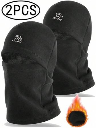 Pasamontañas de forro polar, máscara de esquí, pasamontañas de invierno, máscara facial para hombres y mujeres, casco de motocicleta cálido de forro polar, máscara de cabeza completa para clima frío