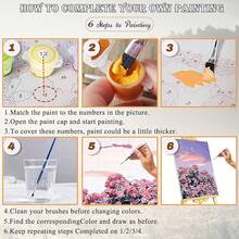 Adult Custom Paint By Numbers, Personalized Photo Paint By Numbers Kit, Customize Your Own Private Photo For Beginners, .Paint By Number Kits With Paints Includedcolorful Paint By Numbers For Christmas Gift - Home Decoration, No Frame - Multicolor - View 6
