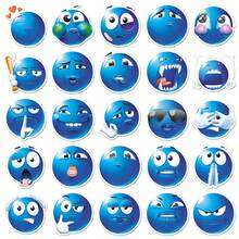 50Pcs Funny Cartoon Aesthetic Stickers Pack Meme Stickers Graffiti Stickers Sarcastic Stickers Vinyl Waterproof Stickers For Water Bottle,Computer,Laptop,Phone,Luggage,Notebook,Fridge,Bumper,Car,Guitar - B - View 5