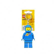 LEGO Móc khóa hình phi hành gia phát sáng trong bóng tối - Màu xanh dương - KE10H - Xem 2