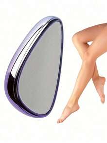 1PC无痛物理脱毛仪水晶脱毛仪家用脱毛工具女士脱毛器手动玻璃脱毛器纳米脚磨机易清洗可重复使用身体美容脱毛器 - 彩色 - 查看 7