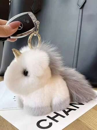 Ins Blogger Same Style Sausage Dog Chocolate Niche Personalized Baseball Car Key Chain Bag Pendant Couple Braided Lanyard Charm Winter Fall