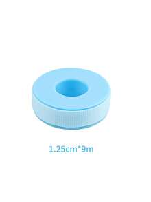 1pc Professional Silicone Eyelash Extension Adhesive Tape - Breathable Micro-Porous Bonding Strip, Fixation, Gentle & Non-Irritating, Easy Application & Cleaning, Eyelash Extension Adhesive, Beauty Enhancement, Secure Bonding Agent - Blue - View 11