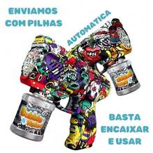 Máquina de bolhas infantil Colorful Life de machines de balha sabao