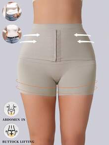 Tummy Control Panties Seamless High Waist Shaping Panties Slimming Waist Trainer Body Shaper Shapewear For Women Underwear Women's Underwear Sheath Flat Belly Woman Lingerie Briefs Butt Lifter - Apricot - View 10