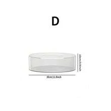 Square Acrylic Cake Stand, Transparent Cupcake Display Holder With Cover, Suitable For Wedding, Birthday Party, Dessert Table, Non-Electric - Clear - View 12