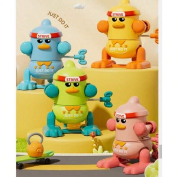 Flip Chicken & Duck Cartoon Cute Wind-Up Toy - Holiday Gift - Decorative Ornament - Christmas Gift - Party Favor