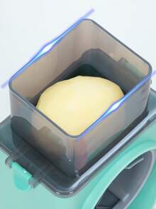 3-In-1 Multifunctional Vegetable Chopper And Slicer, Can Be Used As Rotary Cheese Grater, Onion Dicer, Spiral Shredder, Fruit Mincer, Manual Vegetable Cutter And Potato Slicer, Convenient And High-Performance (Actual Color Slightly Darker), 3 Blade Sets With Dual-Sided Locking Clips