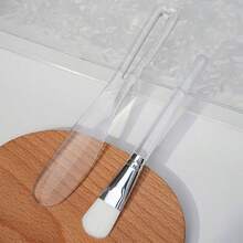 HMQ beauty 5件套洗面刷面膜碗勺套装泥膜搅拌面膜碗面部涂抹器面膜刷透明棒美容工具