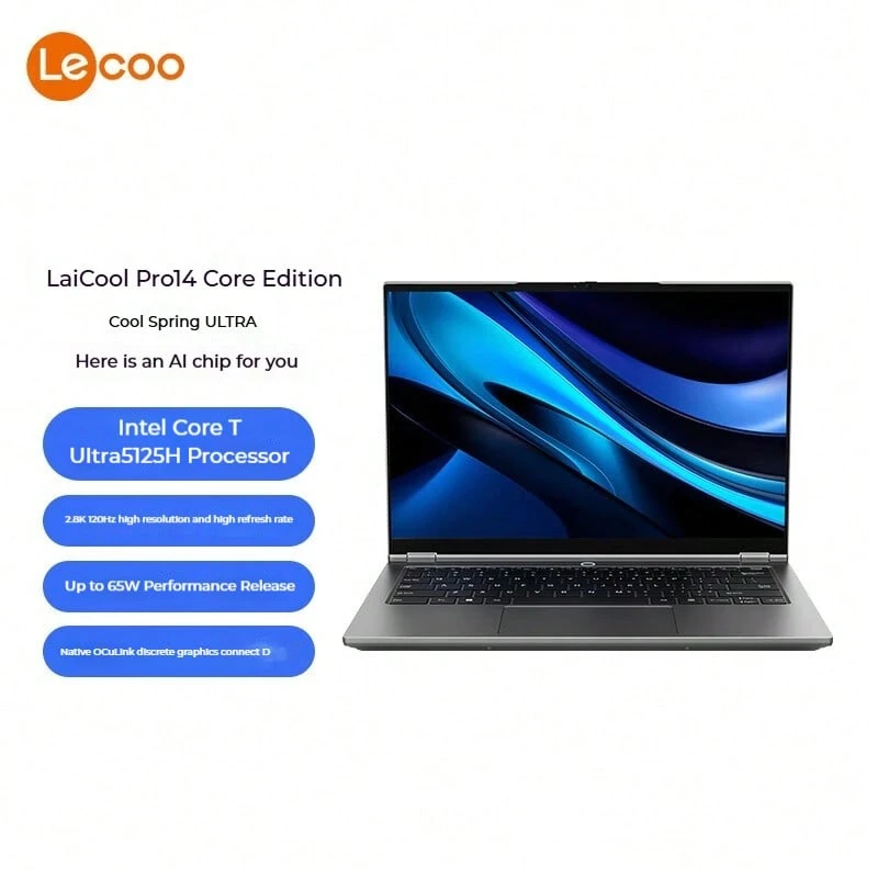 Lenovo Ideapad Pro 14 N155A Lightweight Laptop For Office And Study: Ideapad Pro 14 N155 Ultra5 32G1T With Adapter - Grey - View 1