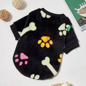 Suéteres de franela de punto para mascotas de otoño/invierno para cachorros, perros, gatos, Bichon Frise, mascotas tipo Teddy, adecuados para múltiples razas de perros, los talla grande vendidos para Teddy, Pomerania, Chihuahua