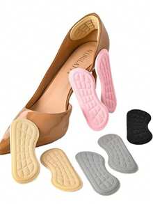 3 pares de almohadillas para talones para evitar que los tacones altos se froten contra los pies, accesorios de Halloween, accesorios lindos para botas, zapatos de boda para la novia