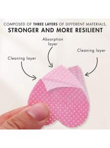 2000/1000/200pcs Nail Cleaning Wipes - Professional Lint-Free Nail Polish Remover Pads, UV Gel Cleansing Tissues, Unscented Manicure Prep And Finishing Cleaning Tool (Heart Shape) Nails Nails Supplies Nail Stuff - Pink - View 8