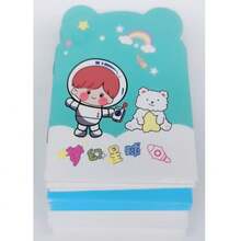Cartoon Ear Shaped Mini Notebook, Portable Pocket Memo Pad, Student Prize - Square - View 9