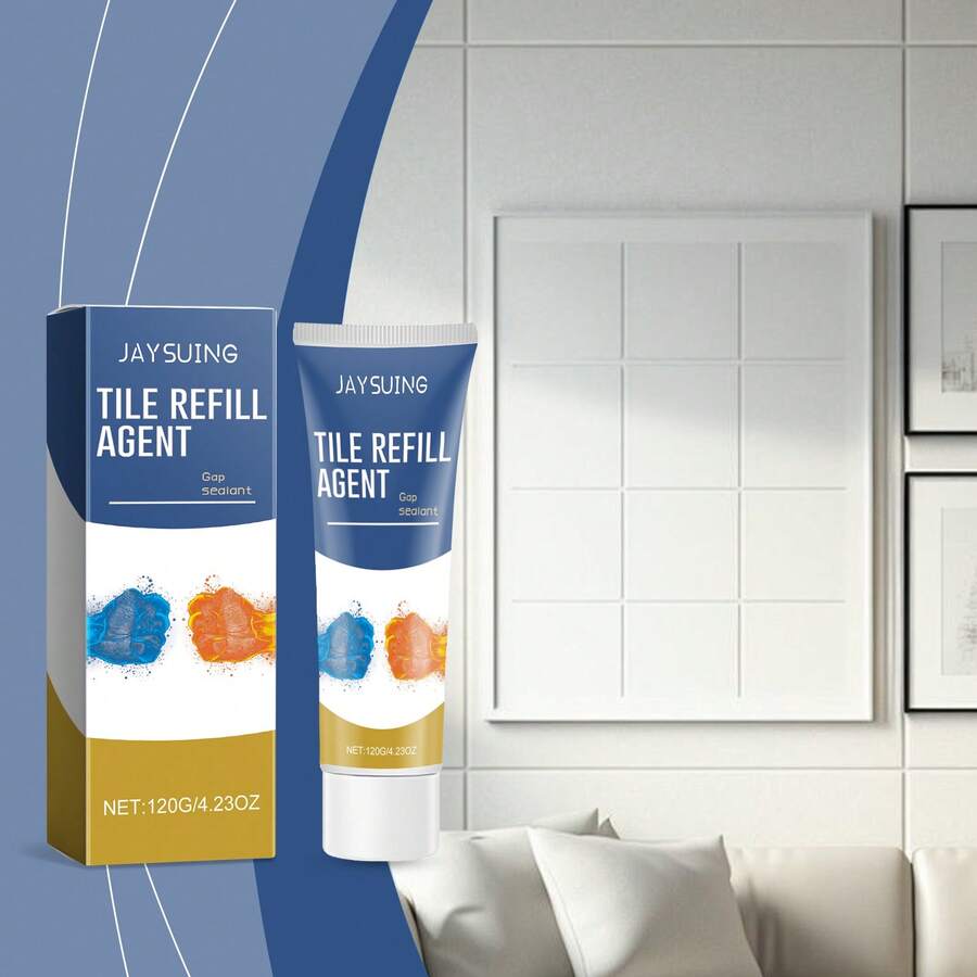 Grout Sealant (120ml) Waterproof And Mold-Resistant Tile Grout For Home Kitchens And Bathrooms - 120ml - View 1