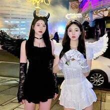 Colorful Feather Angel Wings Costume Prop For Adults, Suitable For Halloween, Cosplay, Photography, Performances