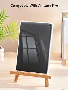 Ayotu 1个透明保护套，防摔，全包覆式柔软硅胶套，适用于 Kindle（第11代）2022款、Kindle Paperwhite（第11代）2021款、Kobo Libra 7英寸彩色版、Kobo Clara 6英寸彩色/灰阶版、Fire HD10（2023款）、Fire HD8（2015/2016/2017款） - 無色 - 查看 5