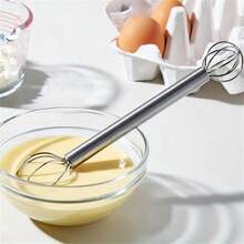 ملعقة خلط متعددة الوظائف من الفولاذ المقاوم للصدأ ذات الطرفين، خفاقة خبز، خفاقة صغيرة، أداة لتليين الزبدة، مناسبة للخبز والتتبيل، أدوات مطبخ