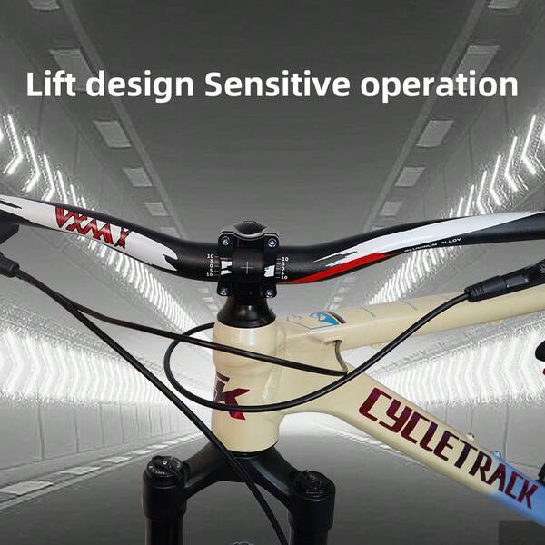 Guidão de mountain bike VXM, largura de 780 mm, elevação de 30-50 mm, acessórios para guidão reto